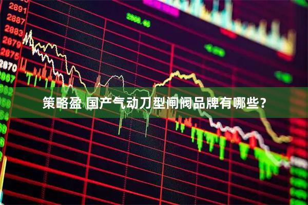 策略盈 国产气动刀型闸阀品牌有哪些？